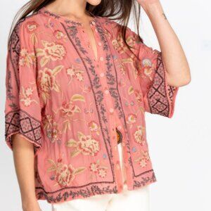 JOHNNY WAS BLOUSE XXL